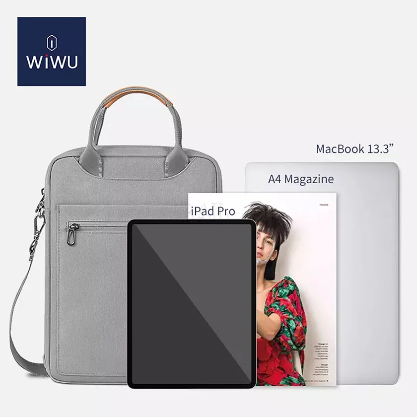 WiWU Waterproof 12.9 Inch Tablet And iPad Carry Bag with Shoulder Strap