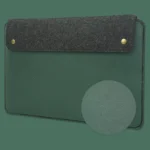 Premium PU Leather Ultra Slim Envelope Felt Sleeve Liner bag for 13.3″ 14″ 15.4″ 16 Inch