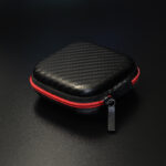 KZ Portable Mini Retro Earphone Cable Storage Bag Box pouch