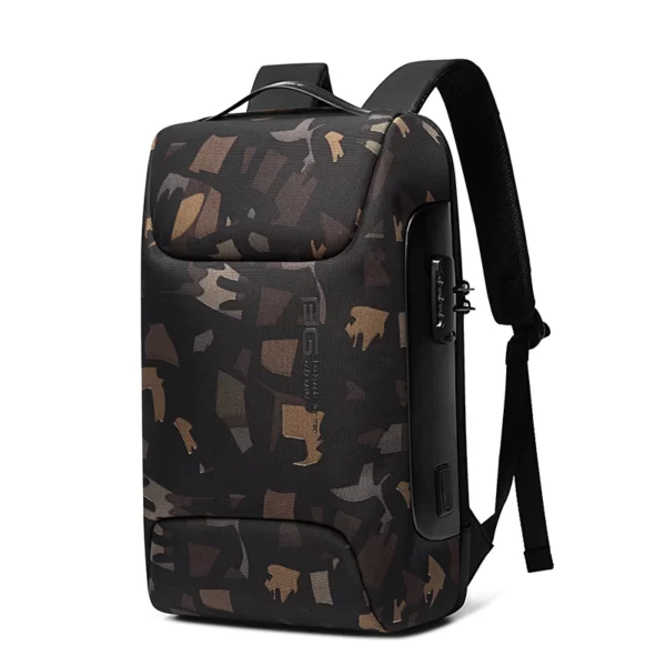 Bange 7216 Anti-theft Waterproof Camo Backpack